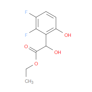 Ethyl 2,3-difluoro-α,6-dihydroxybenzeneacetate