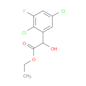 Ethyl 2,5-dichloro-3-fluoro-α-hydroxybenzeneacetate