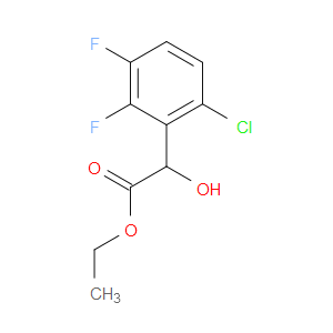 Ethyl 6-chloro-2,3-difluoro-α-hydroxybenzeneacetate