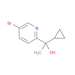 5-Bromo-α-cyclopropyl-α-methyl-2-pyridinemethanol