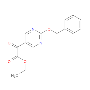 ethyl 2-(2-(benzyloxy)pyrimidin-5-yl)-2-oxoacetate