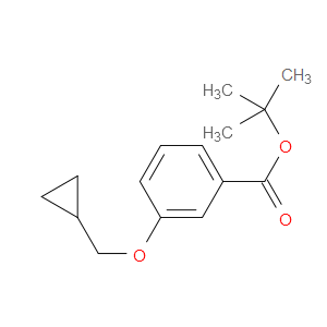 tert-butyl 3-(cyclopropylmethoxy)benzoate