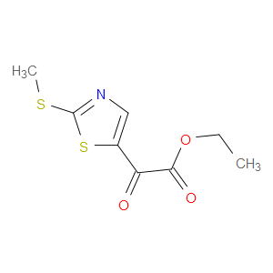 ethyl 2-(2-(methylthio)thiazol-5-yl)-2-oxoacetate