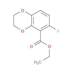 Ethyl 6-fluoro-2,3-dihydro-1,4-benzodioxin-5-carboxylate