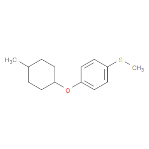 methyl(4-((4-methylcyclohexyl)oxy)phenyl)sulfane