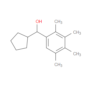 cyclopentyl(2,3,4,5-tetramethylphenyl)methanol