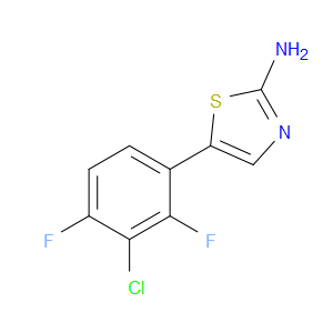 5-(3-Chloro-2,4-difluorophenyl)thiazol-2-amine