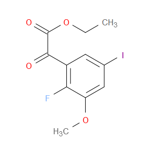 ethyl 2-(2-fluoro-5-iodo-3-methoxyphenyl)-2-oxoacetate
