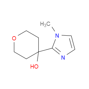 Tetrahydro-4-(1-methyl-1H-imidazol-2-yl)-2H-pyran-4-ol