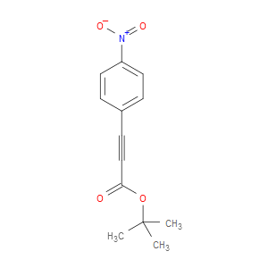 tert-butyl 3-(4-nitrophenyl)propiolate