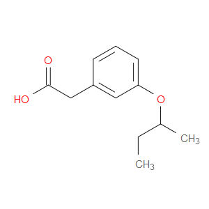 3-(1-Methylpropoxy)benzeneacetic acid