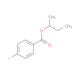 1-Methylpropyl 4-fluorobenzoate