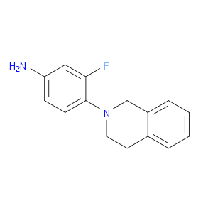 4-(3,4-Dihydro-2(1H)-isoquinolinyl)-3-fluorobenzenamine