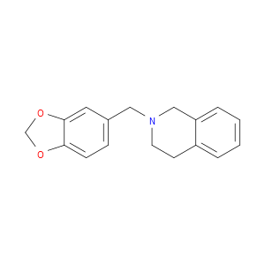 Isoquinoline, 2-(1,3-benzodioxol-5-ylmethyl)-1,2,3,4-tetrahydro-