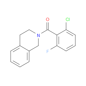 (2-Chloro-6-fluorophenyl)(3,4-dihydro-2(1H)-isoquinolinyl)methanone