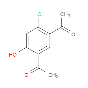 Ethanone, 1,1'-(4-chloro-6-hydroxy-1,3-phenylene)bis-
