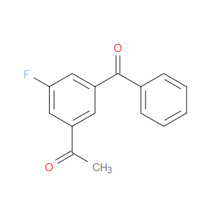 Ethanone, 1-(3-benzoyl-5-fluorophenyl)-