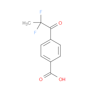 4-(2,2-Difluoro-1-oxopropyl)benzoic acid