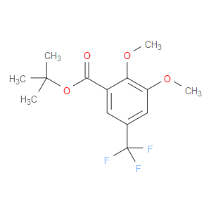 tert-butyl 2,3-dimethoxy-5-(trifluoromethyl)benzoate