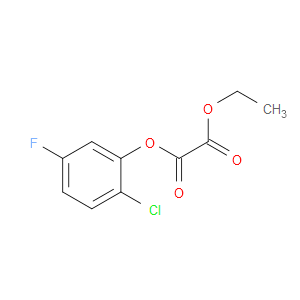 Ethanedioic acid, 1-(2-chloro-5-fluorophenyl) 2-ethyl ester