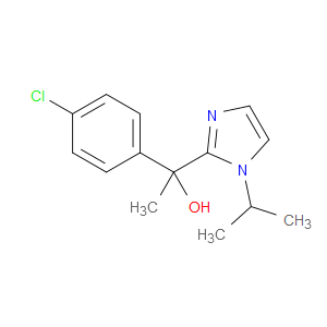 α-(4-Chlorophenyl)-α-methyl-1-(1-methylethyl)-1H-imidazole-2-methanol