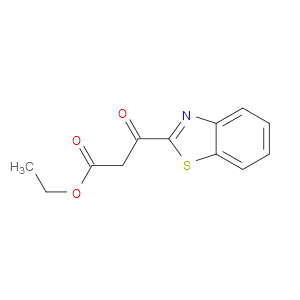 Ethyl β-oxo-2-benzothiazolepropanoate