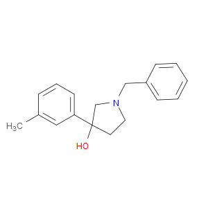 3-(3-Methylphenyl)-1-(phenylmethyl)-3-pyrrolidinol