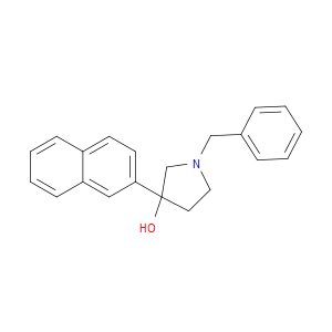 3-(2-Naphthalenyl)-1-(phenylmethyl)-3-pyrrolidinol