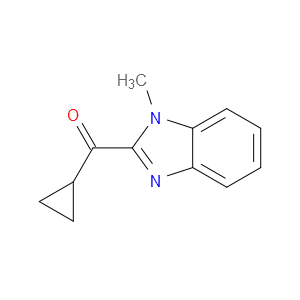 Cyclopropyl(1-methyl-1H-benzimidazol-2-yl)methanone