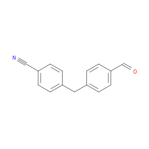 4-(4-formylbenzyl)benzonitrile