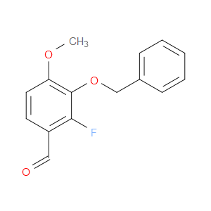 3-(Benzyloxy)-2-fluoro-4-methoxybenzaldehyde