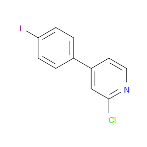 Pyridine, 2-chloro-4-(4-iodophenyl)-