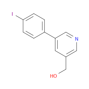 5-(4-Iodophenyl)-3-pyridinemethanol