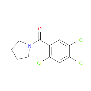 pyrrolidin-1-yl(2,4,5-trichlorophenyl)methanone