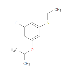 ethyl(3-fluoro-5-isopropoxyphenyl)sulfane
