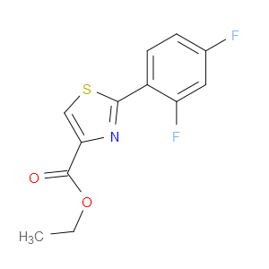 Ethyl 2-(2,4-difluorophenyl)-4-thiazolecarboxylate