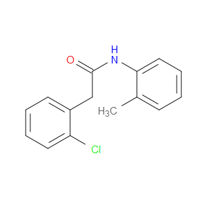 2-Chloro-N-(2-methylphenyl)benzeneacetamide