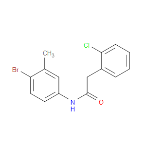 N-(4-Bromo-3-methylphenyl)-2-chlorobenzeneacetamide
