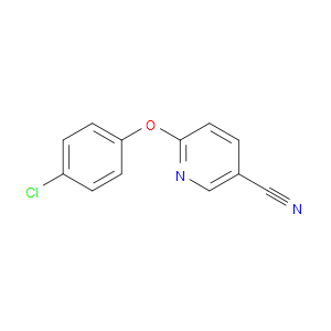 6-(4-Chlorophenoxy)-3-pyridinecarbonitrile