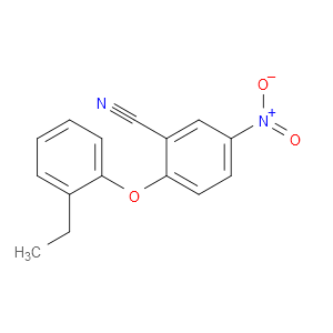 2-(2-ethylphenoxy)-5-nitrobenzonitrile