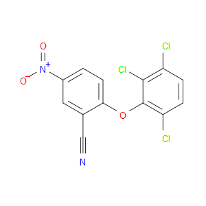 5-nitro-2-(2,3,6-trichlorophenoxy)benzonitrile