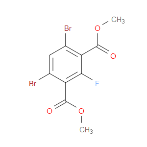 dimethyl 4,6-dibromo-2-fluoroisophthalate