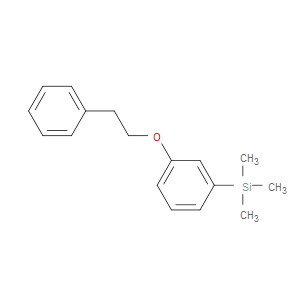 trimethyl(3-phenethoxyphenyl)silane