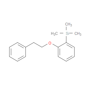 trimethyl(2-phenethoxyphenyl)silane