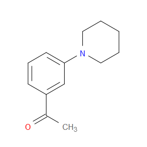 1-(3-(piperidin-1-yl)phenyl)ethanone