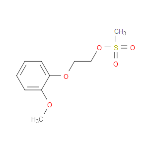 Ethanol, 2-(2-methoxyphenoxy)-, 1-methanesulfonate