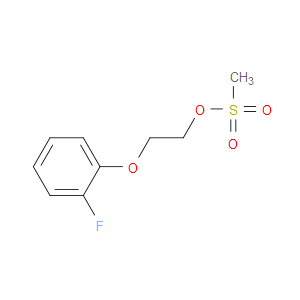 Ethanol, 2-(2-fluorophenoxy)-, 1-methanesulfonate