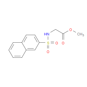 N-(2-Naphthalenylsulfonyl)glycine methyl ester