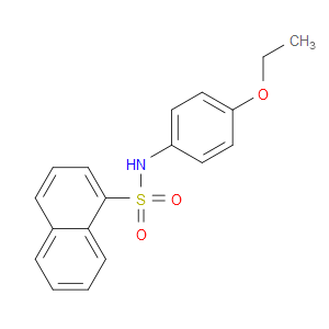 N-(4-Ethoxyphenyl)-1-naphthalenesulfonamide