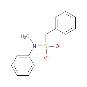 N-Methyl-N-phenylbenzenemethanesulfonamide